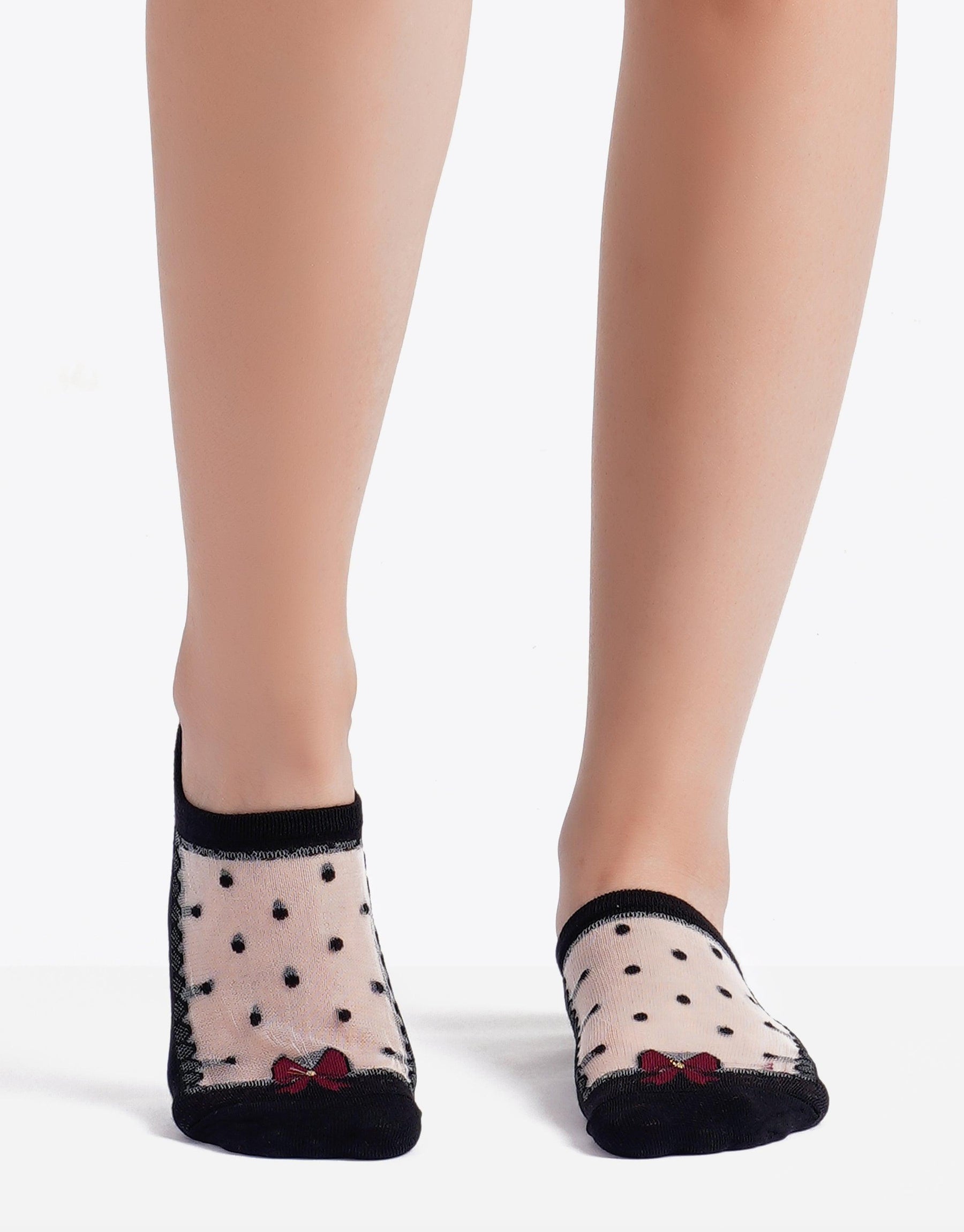 Low Cut Ankle Socks - 2 Pairs - Carina - كارينا