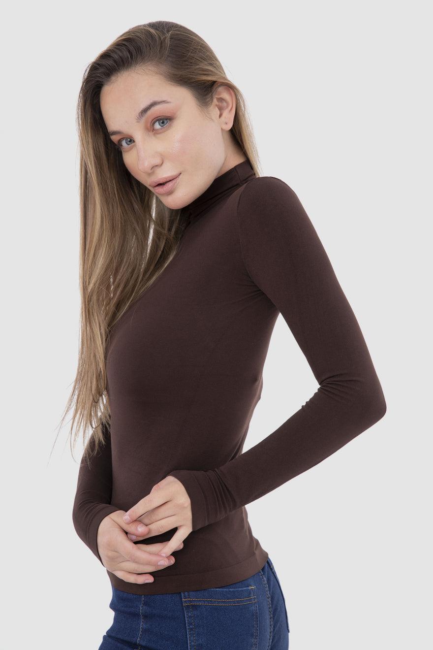 Microfiber Long Sleeves Top - Carina - كارينا