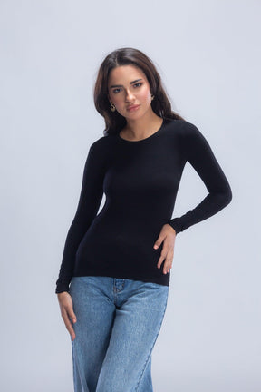 Microfiber Long Sleeves Top - Carina - كارينا