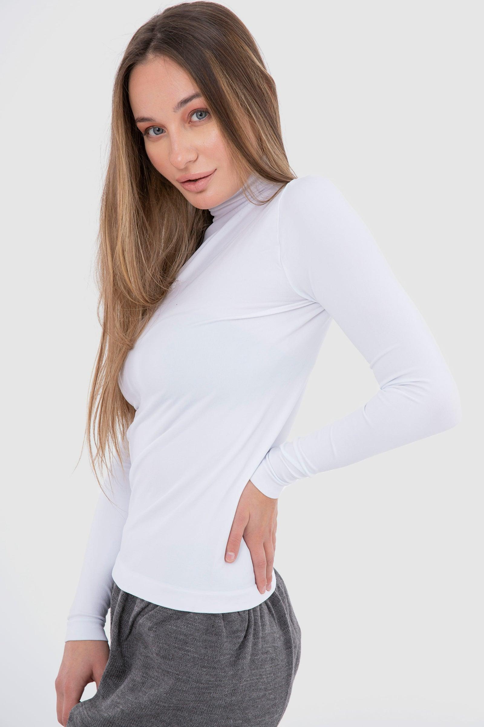 Microfiber Long Sleeves Top - Carina - كارينا