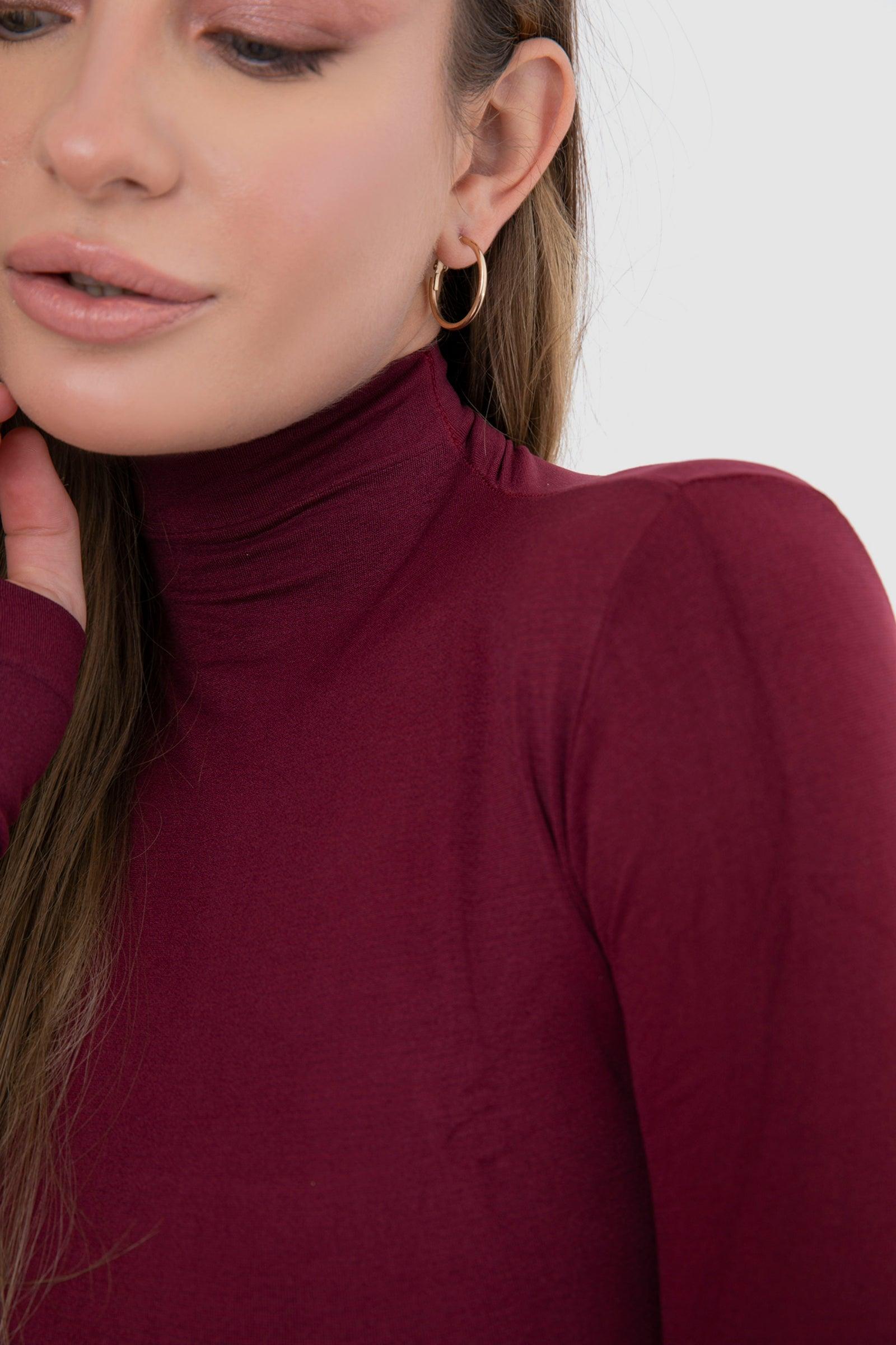 Microfiber Long Sleeves Top - Carina - كارينا