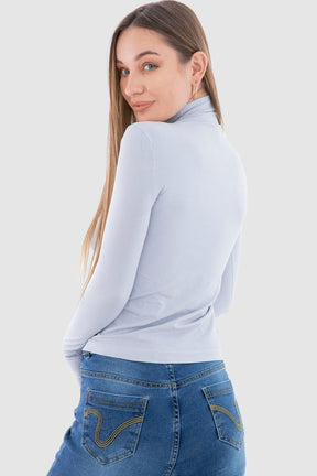 Microfiber Long Sleeves Top - Carina - كارينا