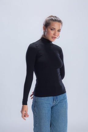 Microfiber Long Sleeves Top - Carina - كارينا