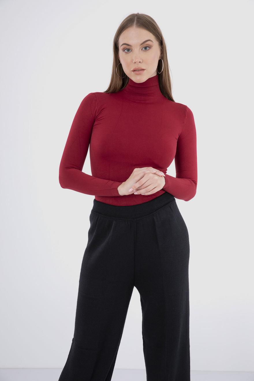 Microfiber Long Sleeves Top - Carina - كارينا