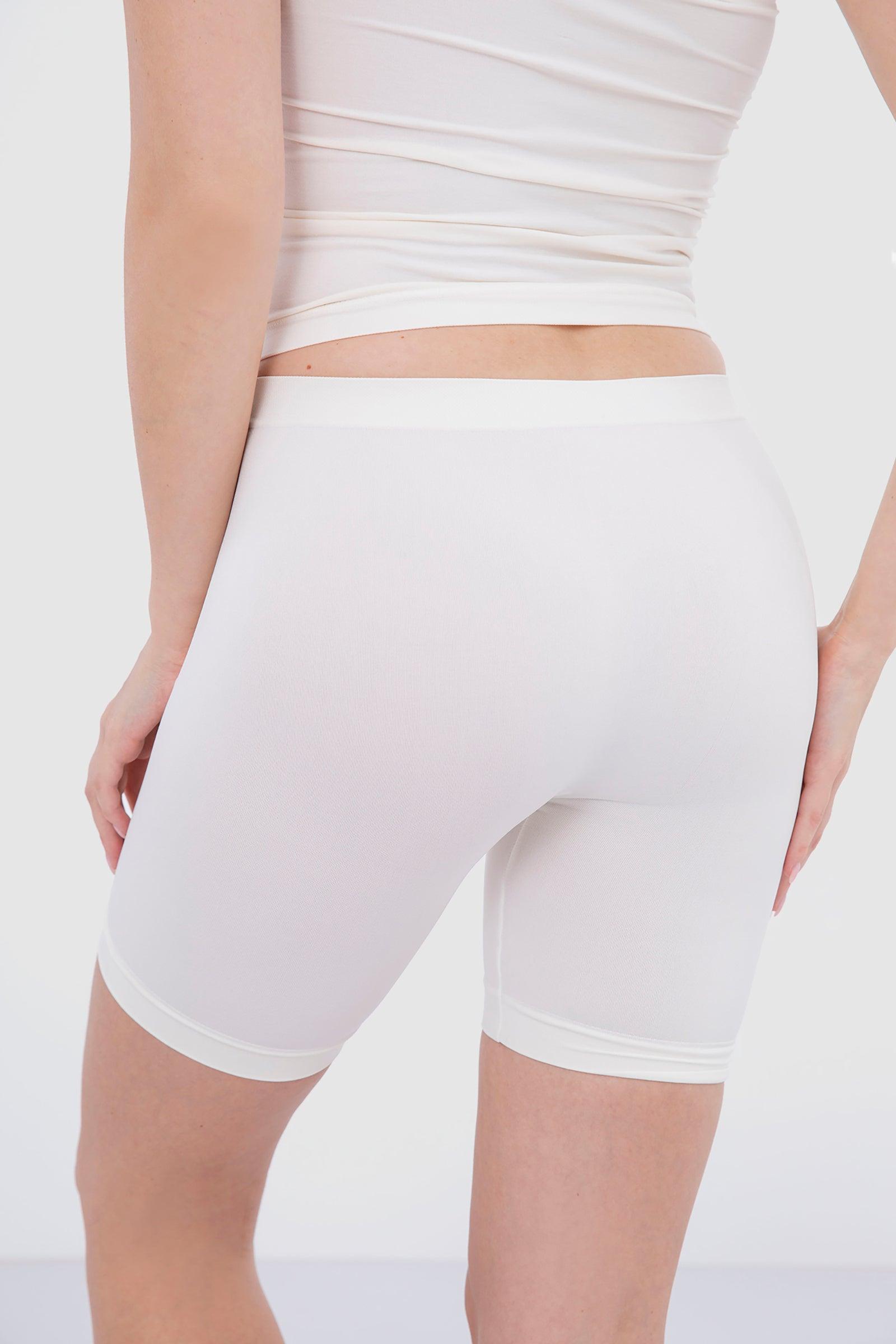 Microfiber Mid Thigh Shorts - Carina - كارينا