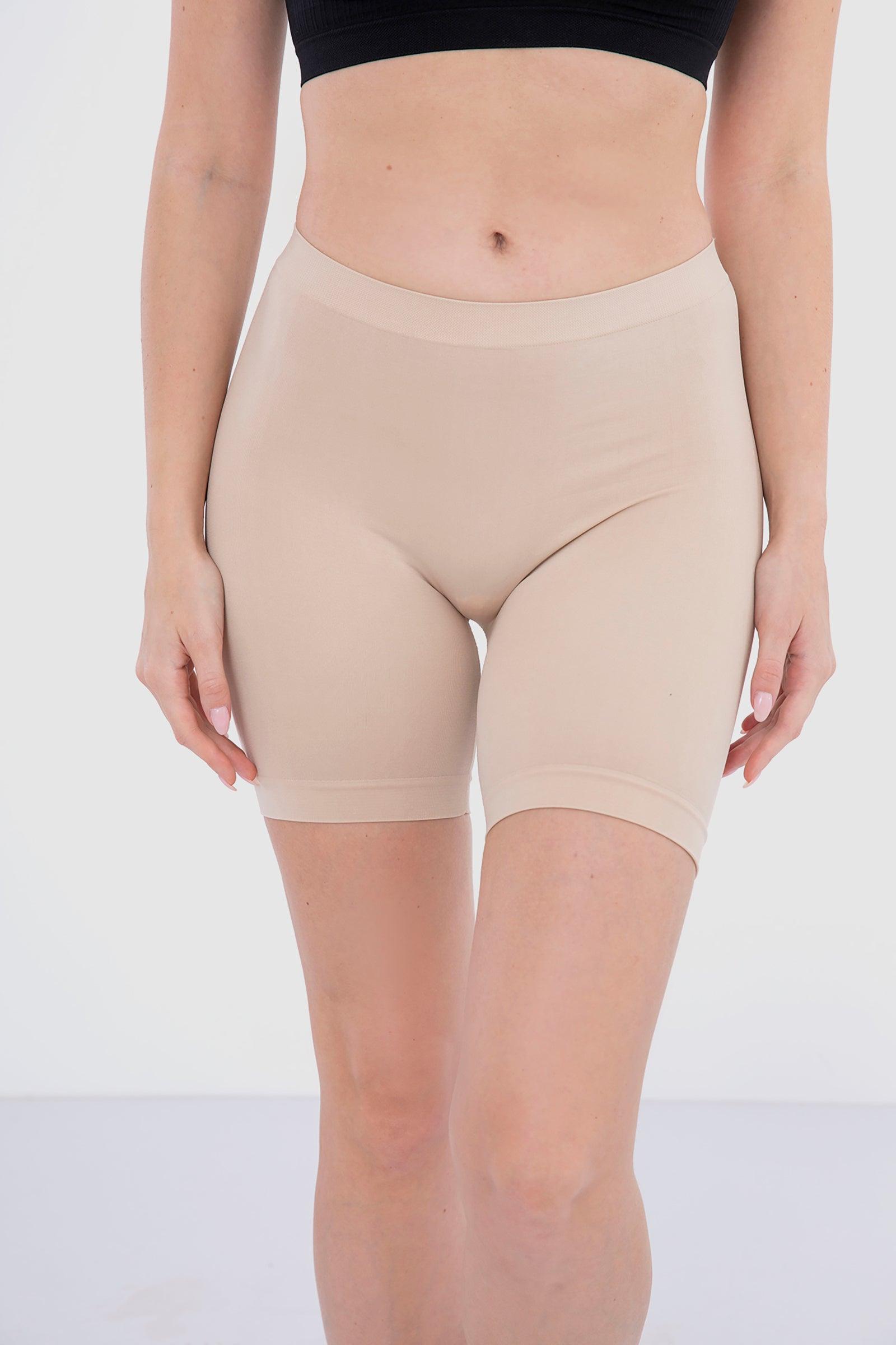 Microfiber Mid Thigh Shorts - Carina - كارينا