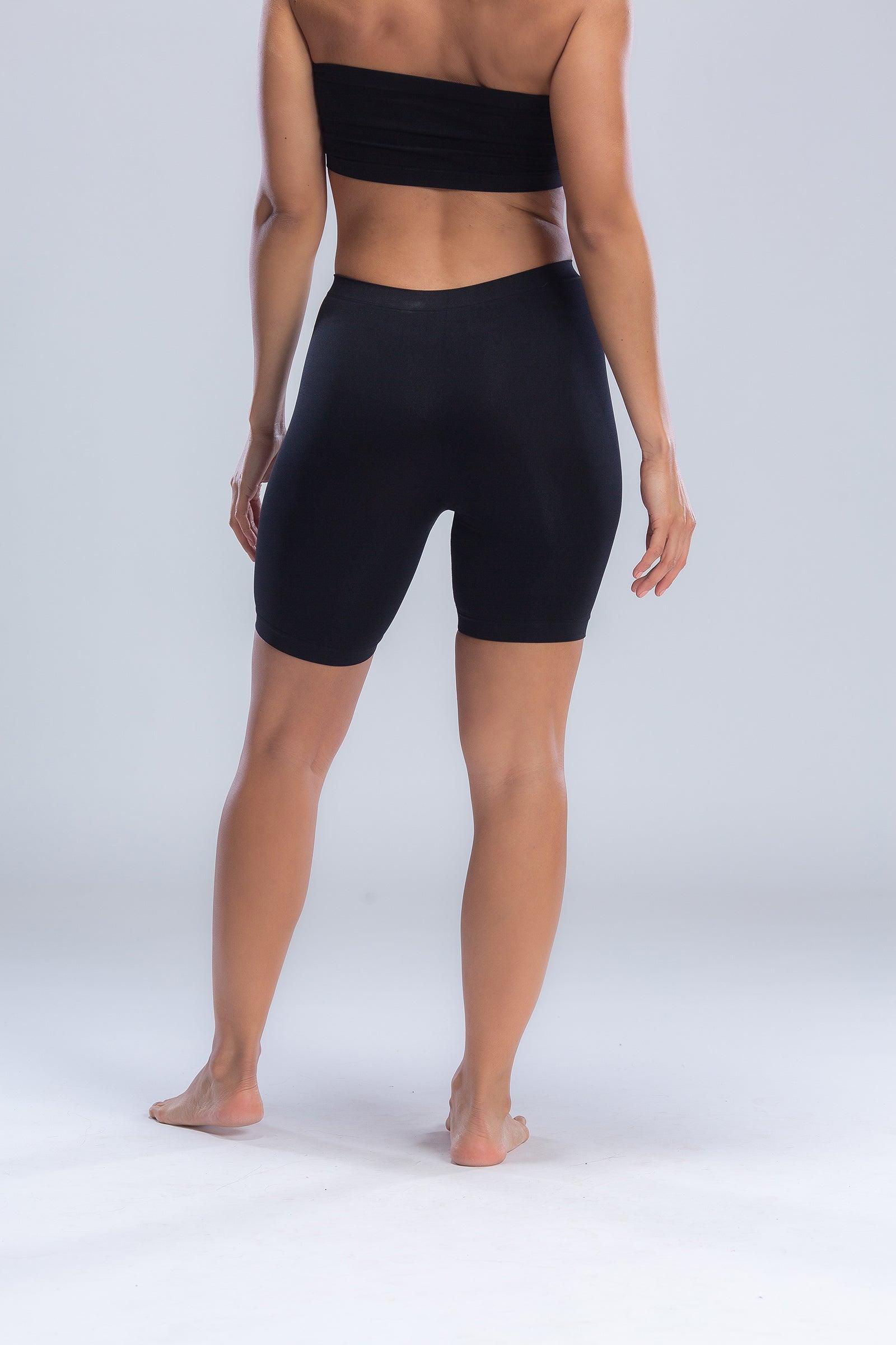 Microfiber Mid Thigh Shorts - Carina - كارينا