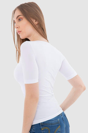 Microfiber Short Sleeve Top - Carina - كارينا