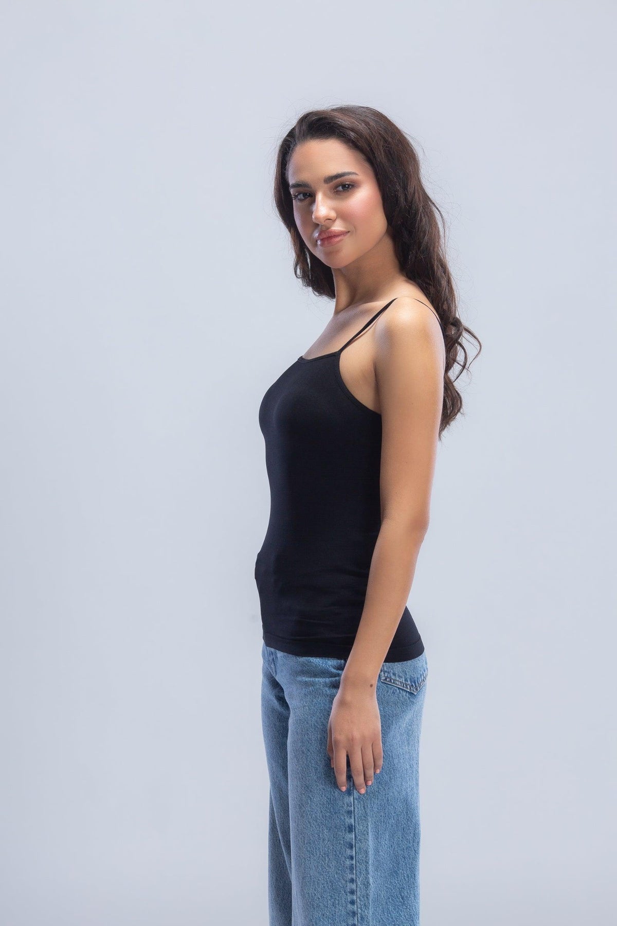 Microfiber Slip On Tank Top - Carina - كارينا