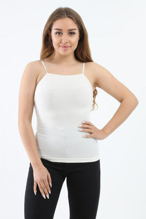 Microfiber Slip On Tank Top - Carina - كارينا