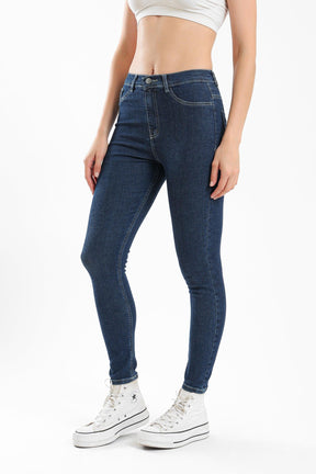 Mid-Rise Slim Fit Jeans - Carina - كارينا