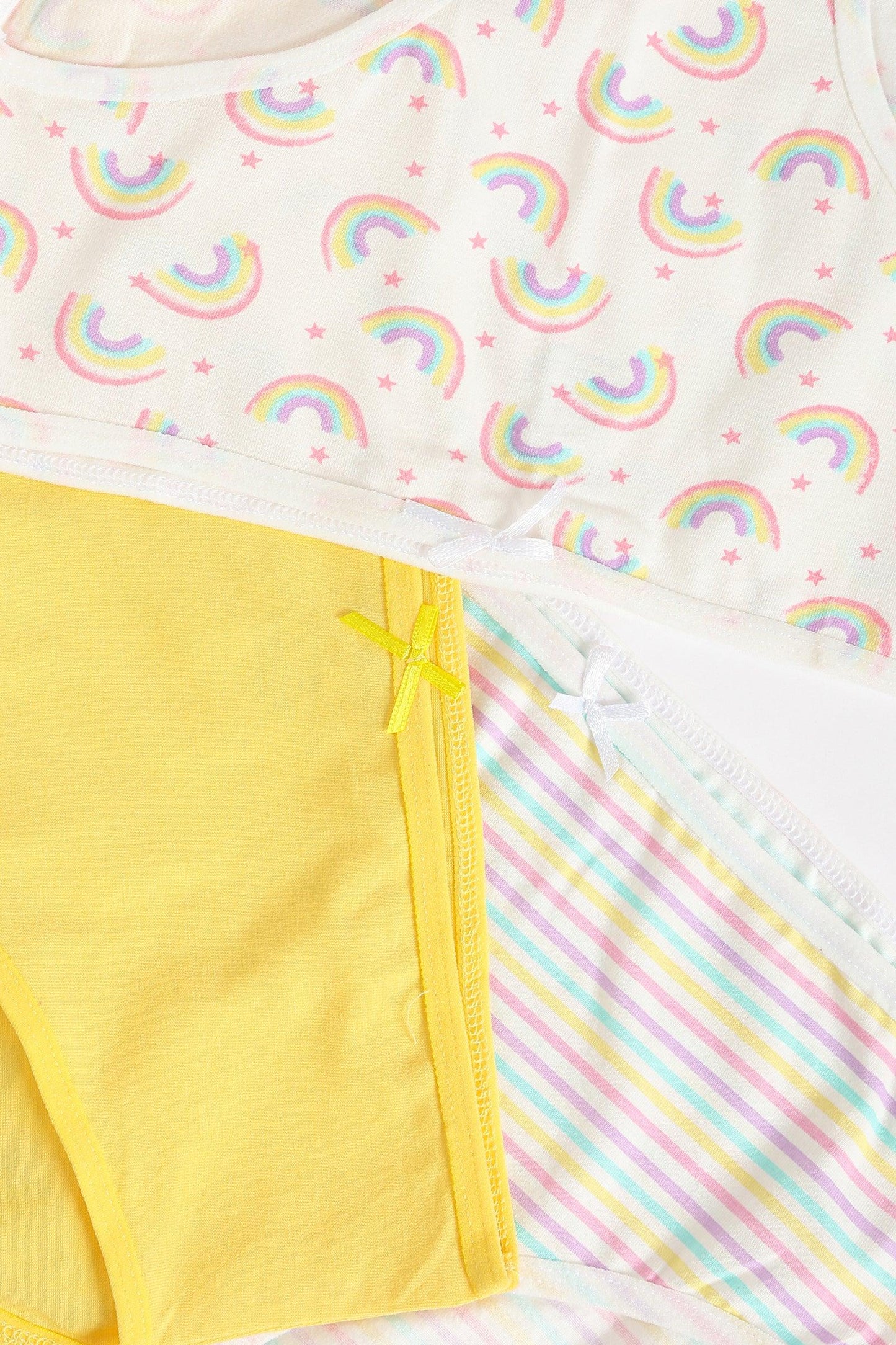 Pack of 3 Colored Brief Panties - Carina - كارينا
