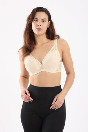 Padded Bra with Lace - Carina - كارينا