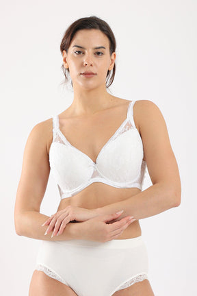 Padded Bra with Lace - Carina - كارينا