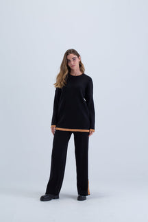 Piping Edges Loungewear Set