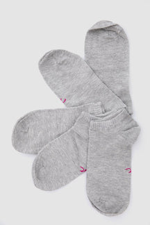 Plain Ankle Socks - 5 Pairs - Carina - كارينا