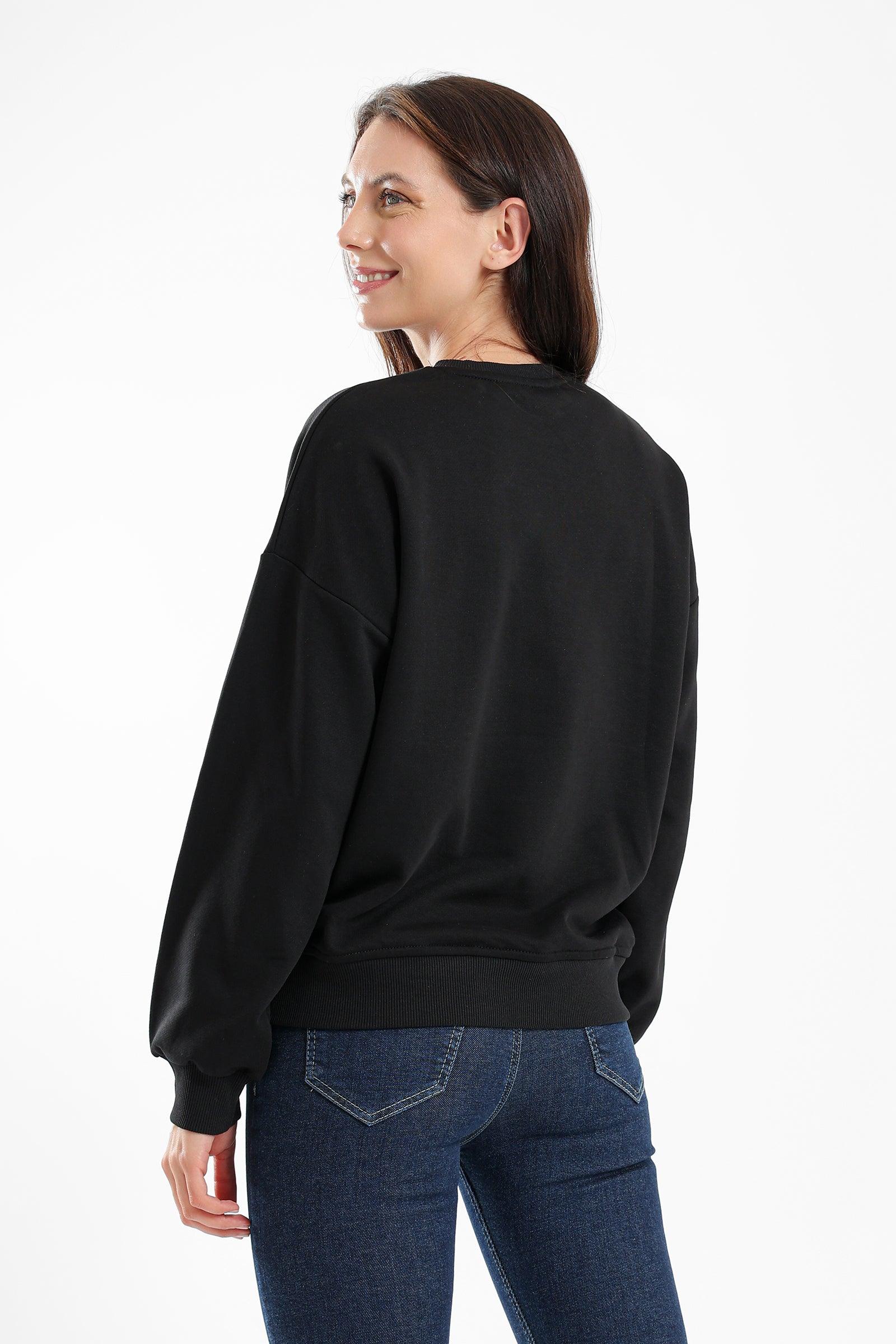 Plain Lounge Sweatshirt - Carina - كارينا