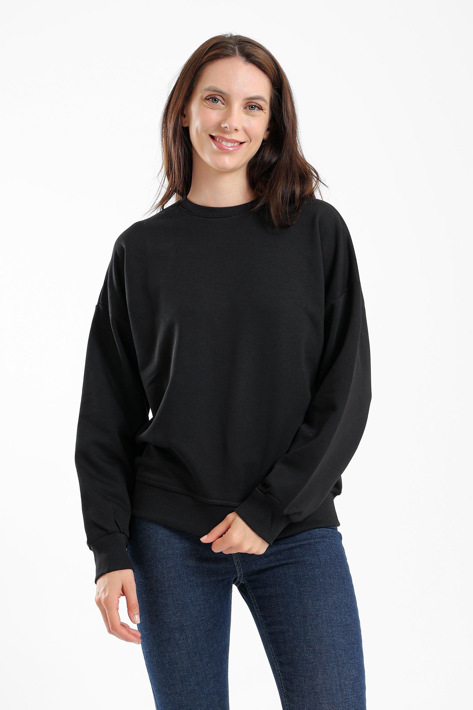 Plain Lounge Sweatshirt - Carina - كارينا