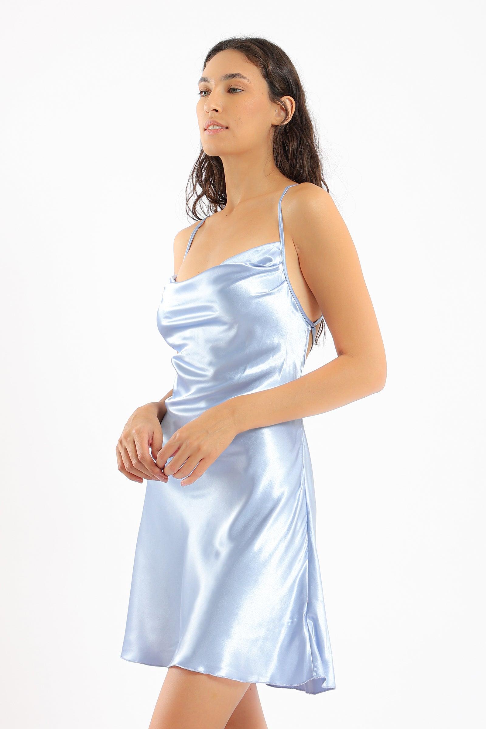 Plain Strappy Nightgown - Carina - كارينا