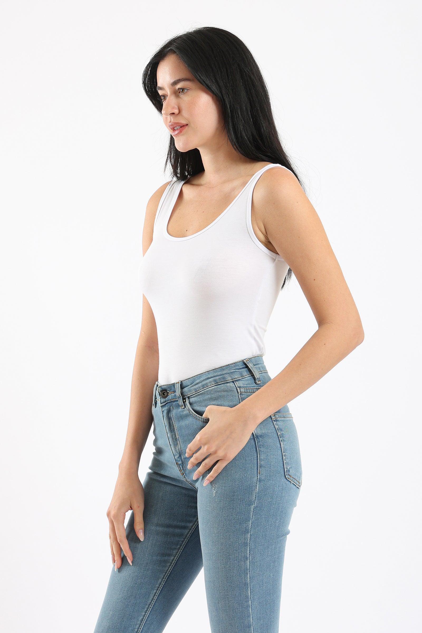 Plunge Neck Top - Carina - كارينا