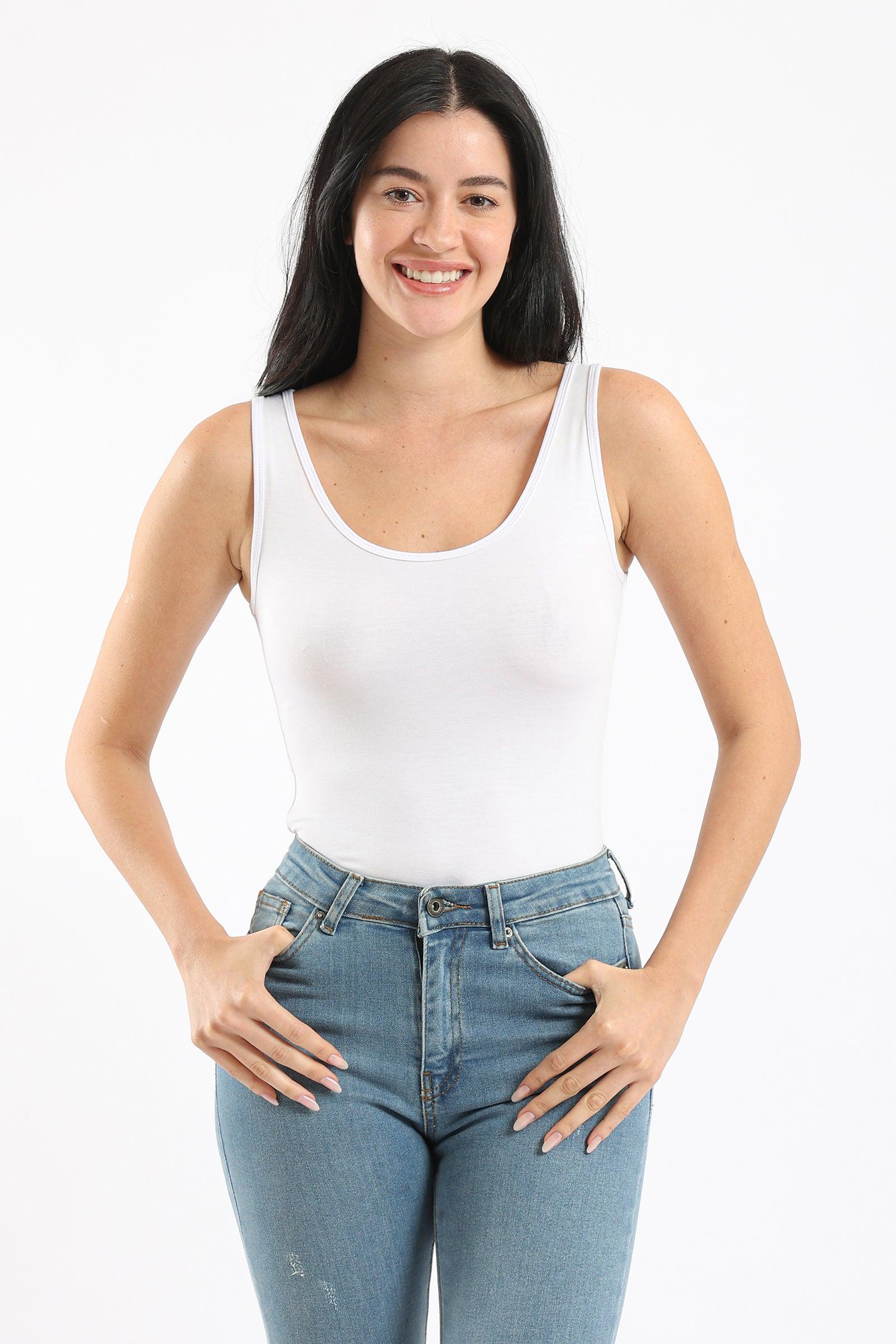 Plunge Neck Top - Carina - كارينا