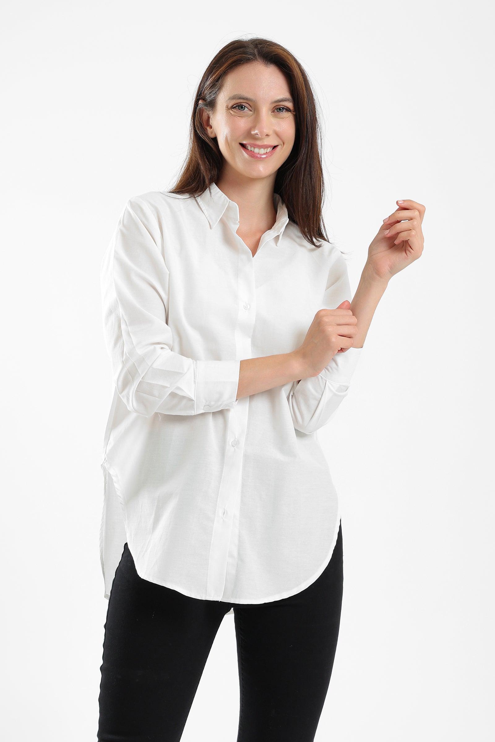 Regular Fit Cotton Shirt - Carina - كارينا