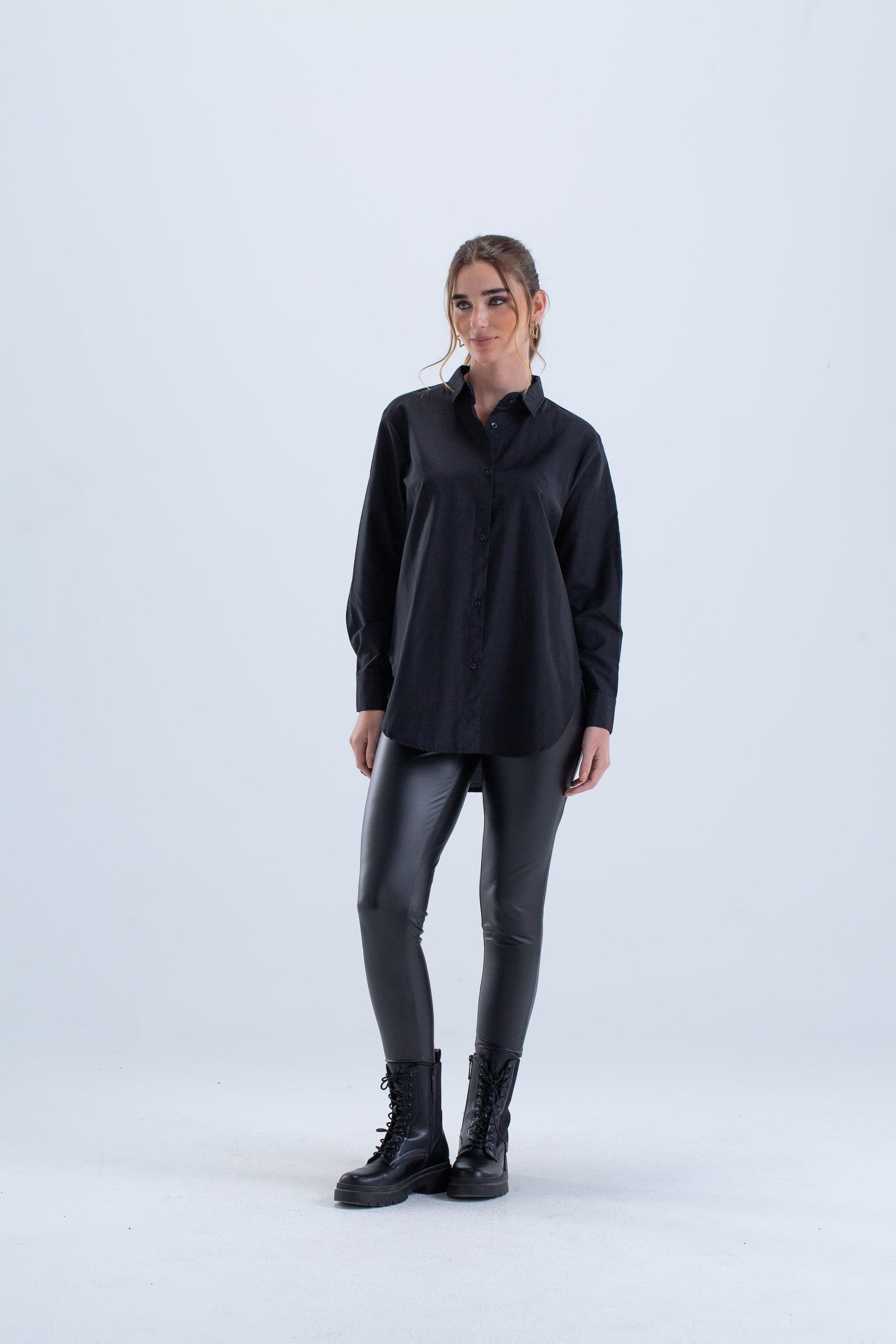 Regular Fit Cotton Shirt - Carina - كارينا