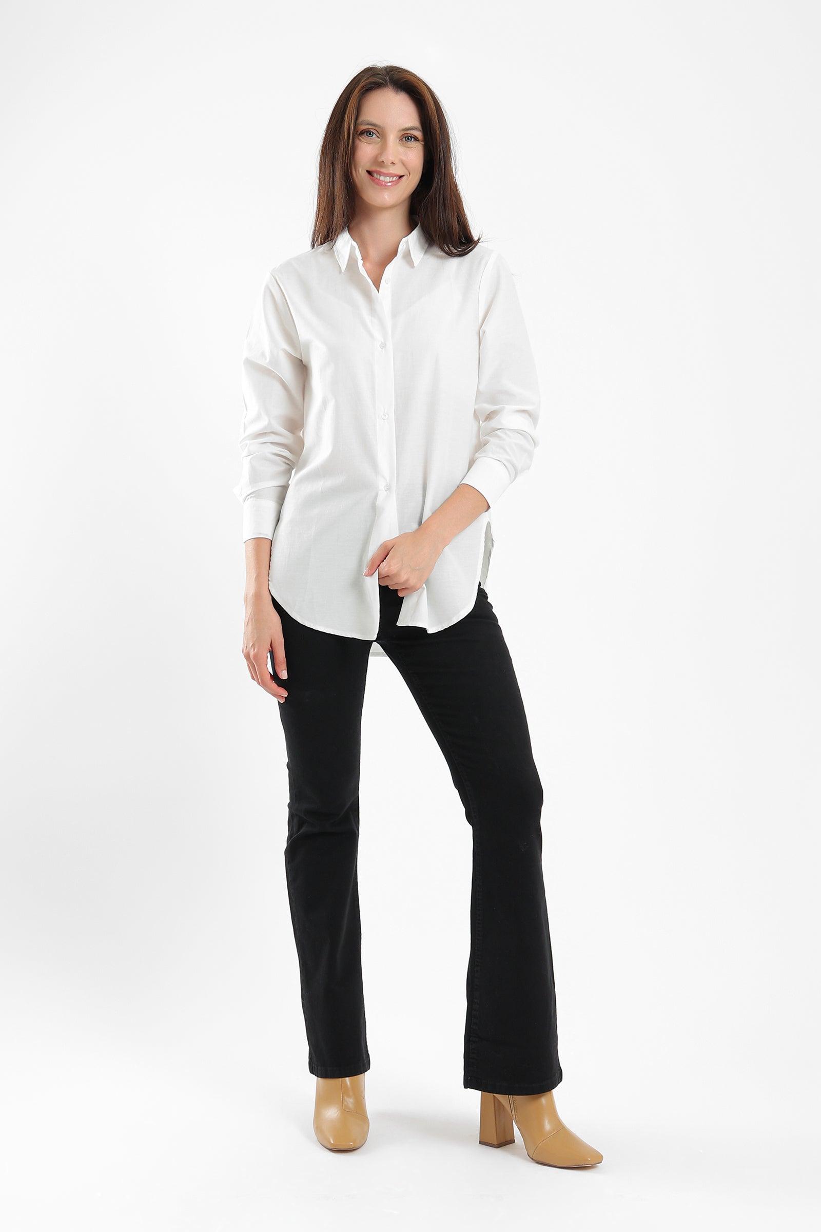 Regular Fit Cotton Shirt - Carina - كارينا