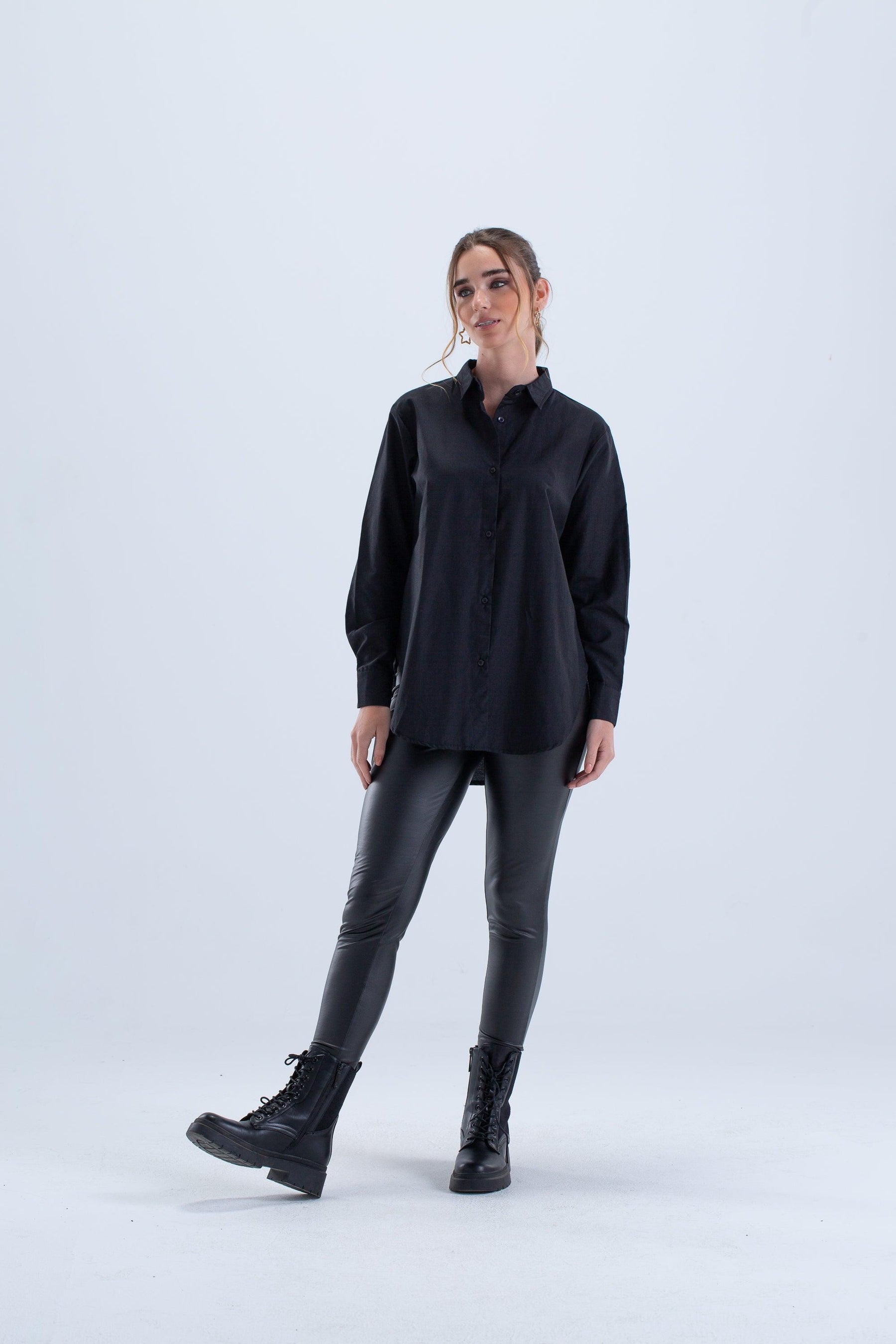 Regular Fit Cotton Shirt - Carina - كارينا