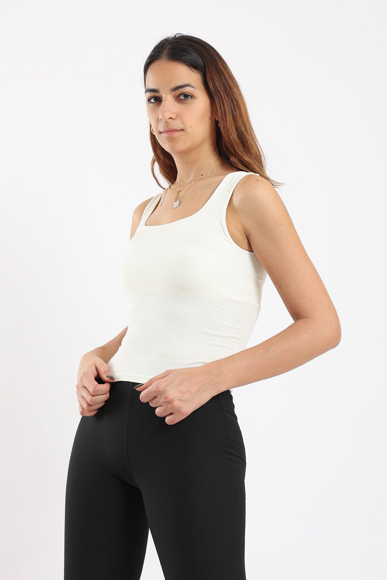 Seamless Squared Neck Top - Carina - كارينا