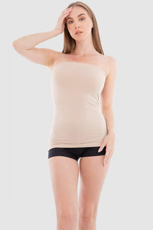 Seamless Strapless Tank Top - Carina - كارينا