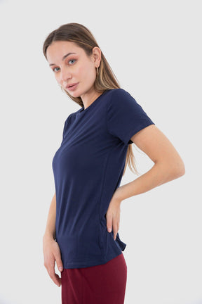 Short Sleeves Viscose Top - Carina - كارينا