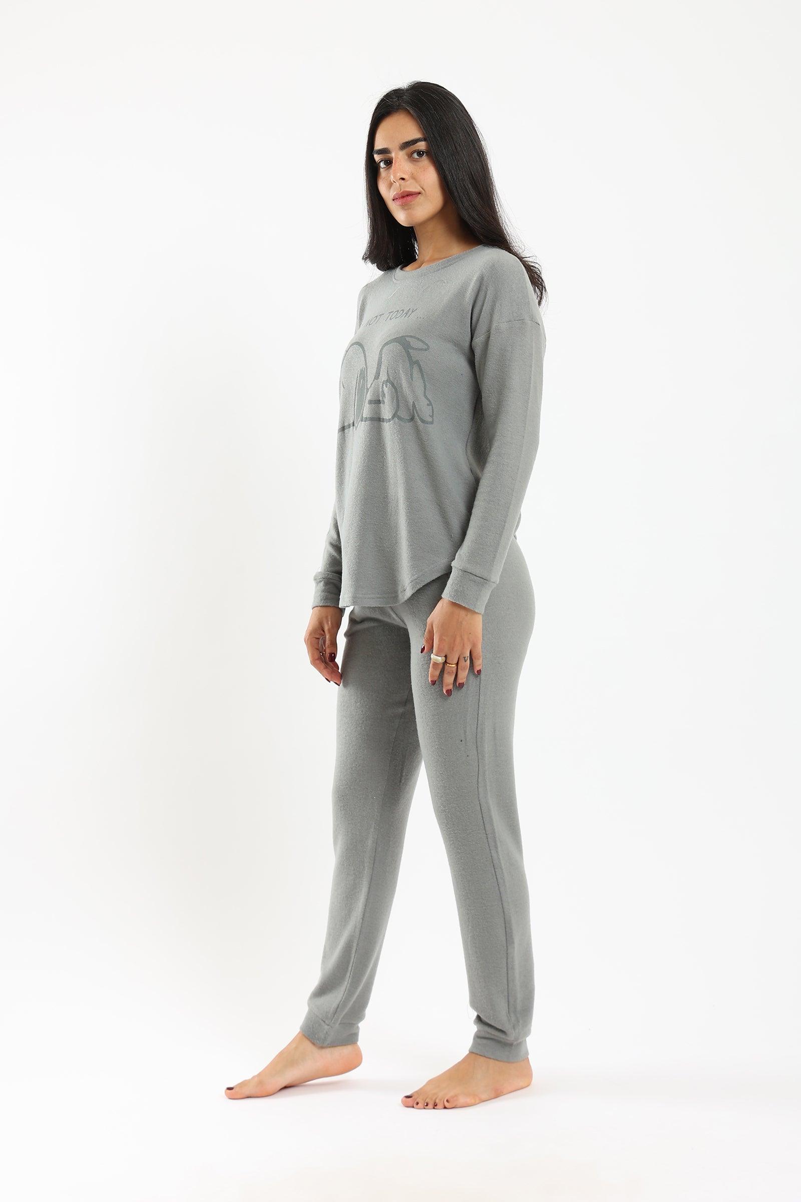 Snoopy Plain Pyjama Set - Carina - كارينا