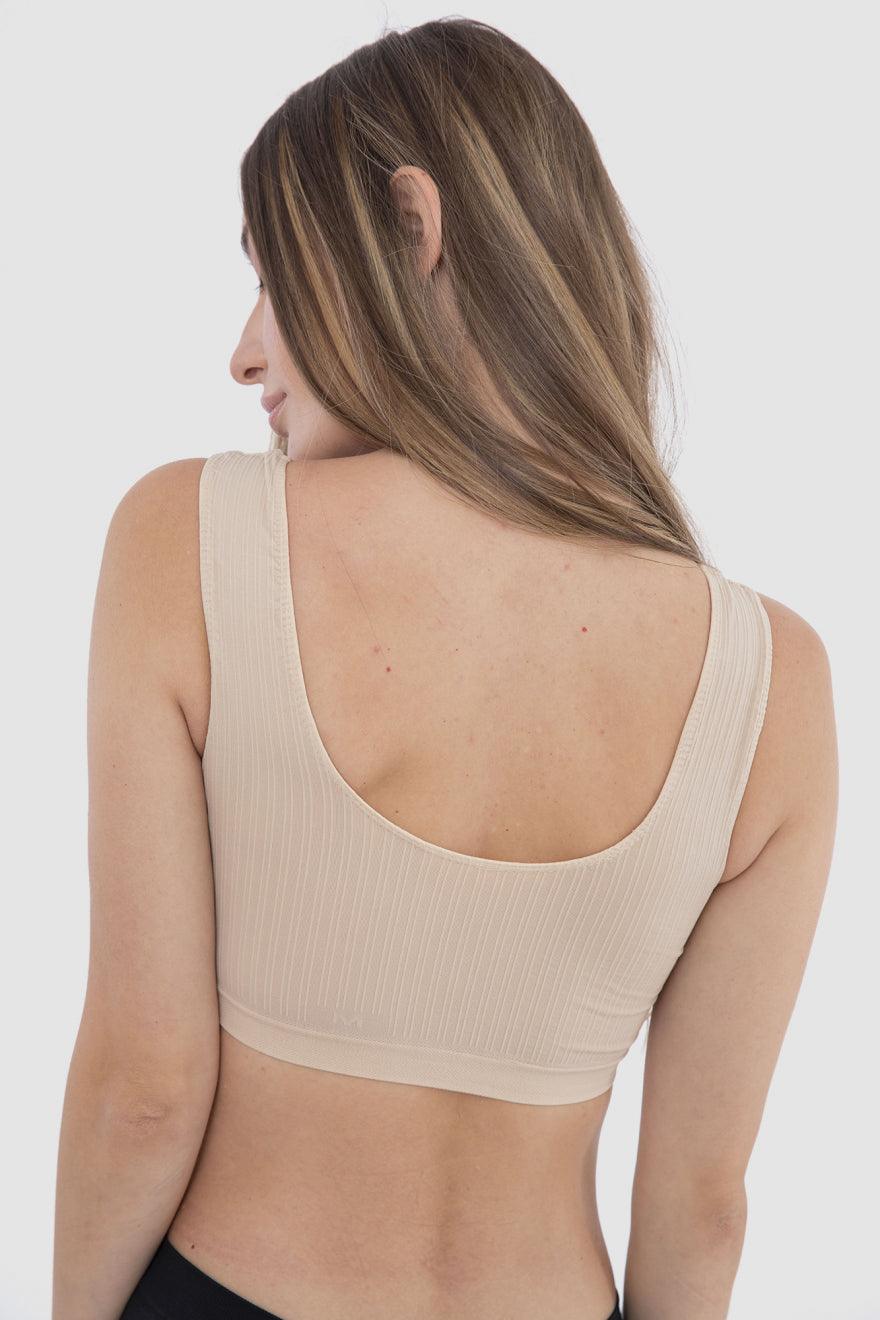 Soft Ribbed Bra - Carina - كارينا