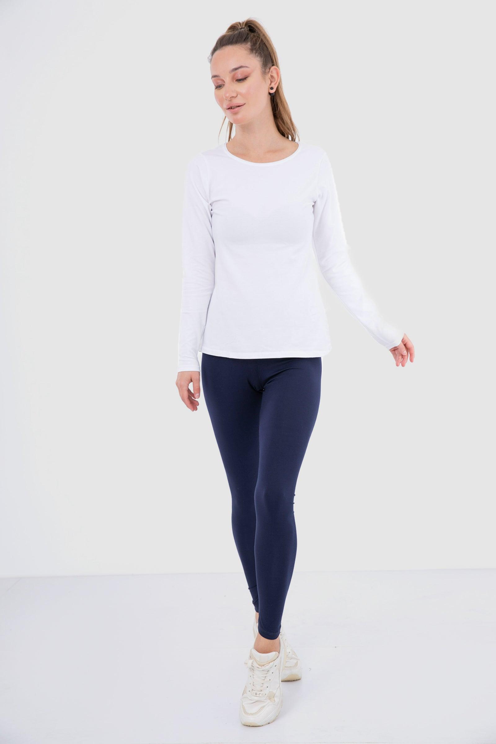 Viscose High Waist Leggings - Carina - كارينا