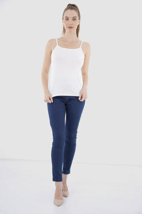 Viscose Sleeveless Tank Top - Carina - كارينا