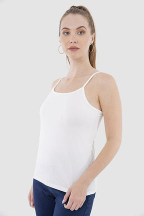 Viscose Sleeveless Tank Top - Carina - كارينا