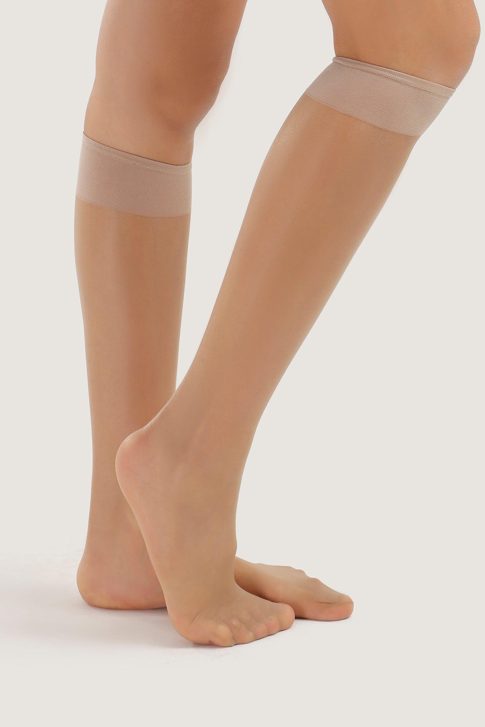 Voile Knee High Socks - Carina - كارينا