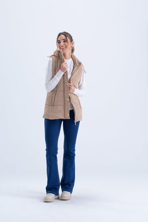 Waterproof Puffer Vest Jacket - Carina - كارينا