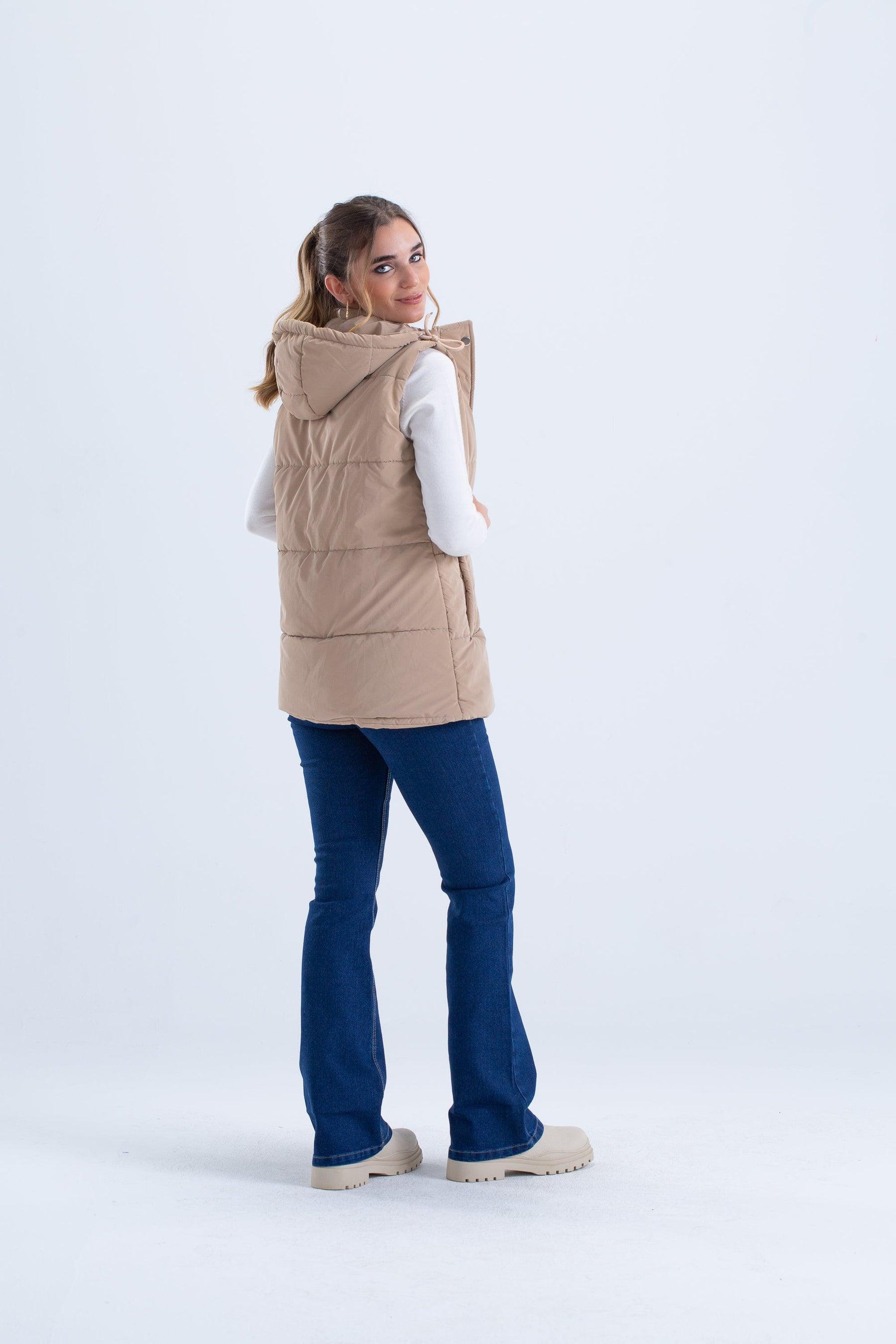 Waterproof Puffer Vest Jacket - Carina - كارينا